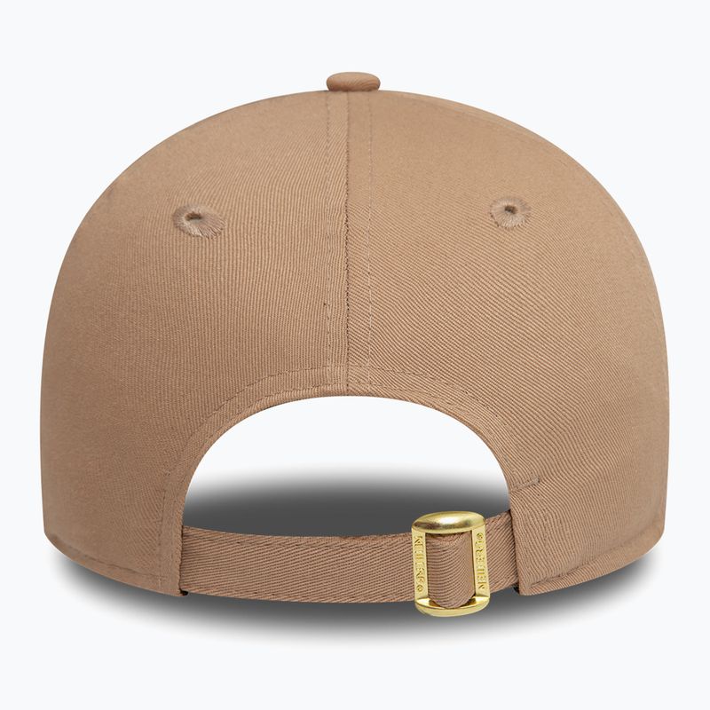 Czapka z daszkiem damska New Era Metallic 9FORTY New York Yankees beige 4
