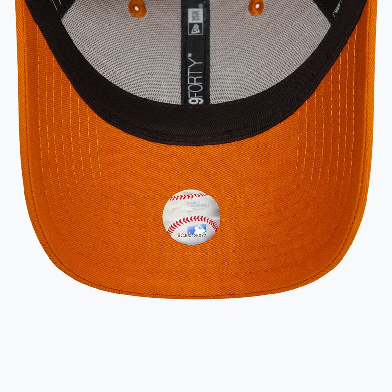 Czapka z daszkiem damska New Era League Essential 9FORTY New York Yankees orange 4