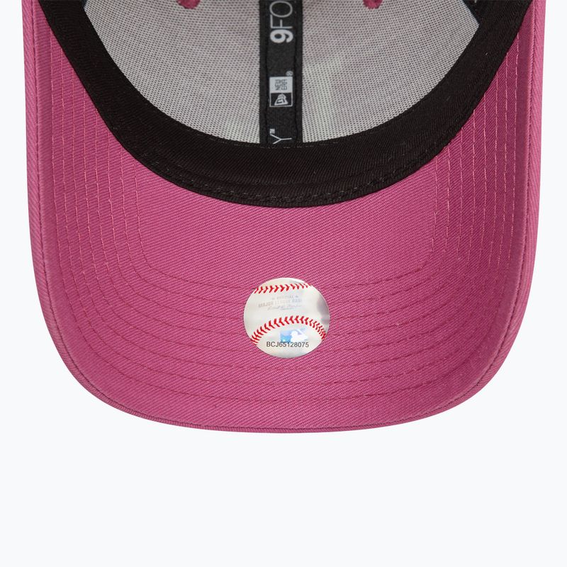 Czapka z daszkiem damska New Era League Essential 9FORTY Los Angeles Dodgers purple 5