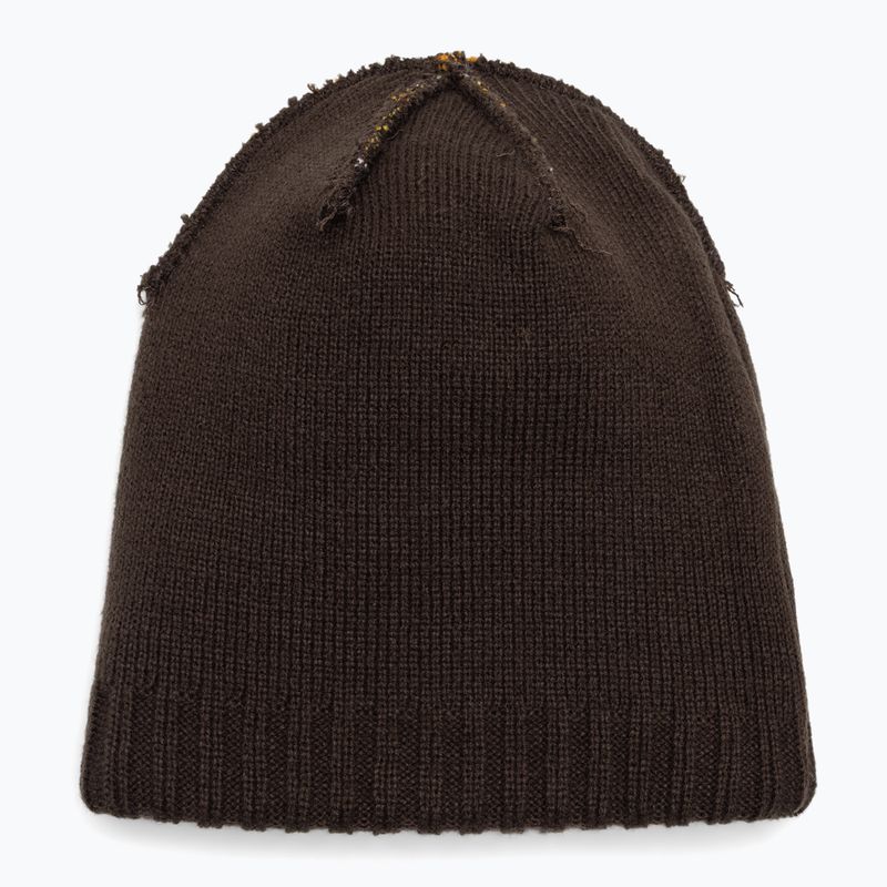 Czapka zimowa damska New Era Rail Isle Cuff Knit Beanie dark brown 4