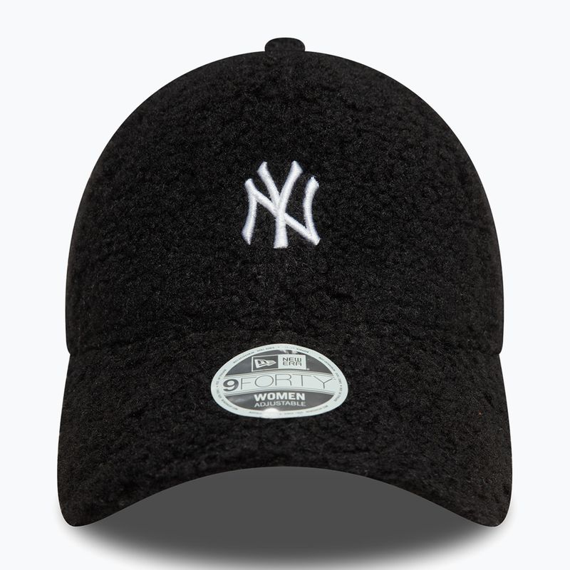 Czapka z daszkiem damska New Era Borg 9FORTY New York Yankees black 3