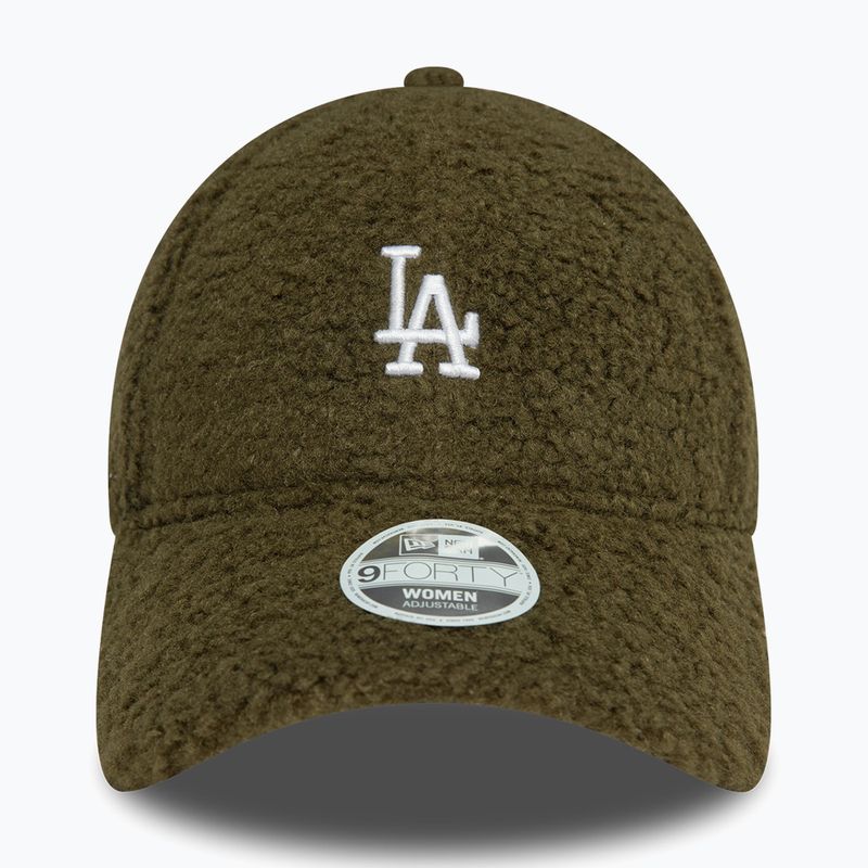 Czapka z daszkiem damska New Era Borg 9FORTY Los Angeles Dodgers dark green 3