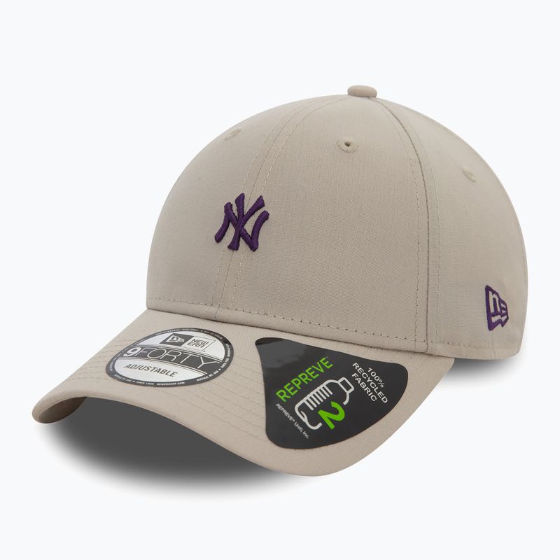 Czapka z daszkiem New Era Repreve Mini Logo 9FORTY New York Yankees light beige 2