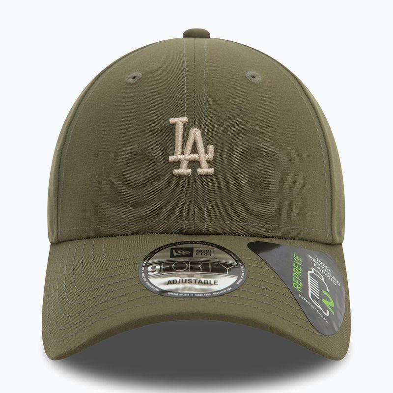 Czapka z daszkiem New Era Repreve Mini Logo 9FORTY Los Angeles Dodgers green 3