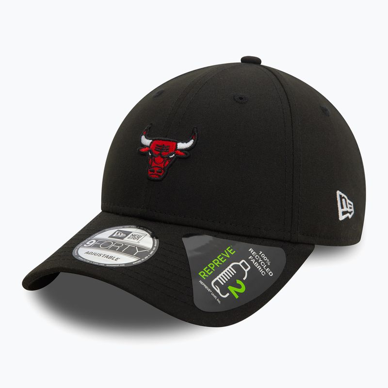 Czapka z daszkiem New Era Repreve Mini Logo 9FORTY Chicago Bulls black 2