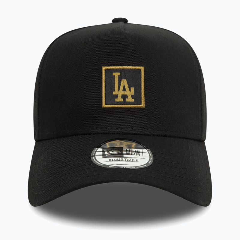 Czapka z daszkiem New Era Metallic Patch Eframe 9FORTY Los Angeles Dodgers black 3