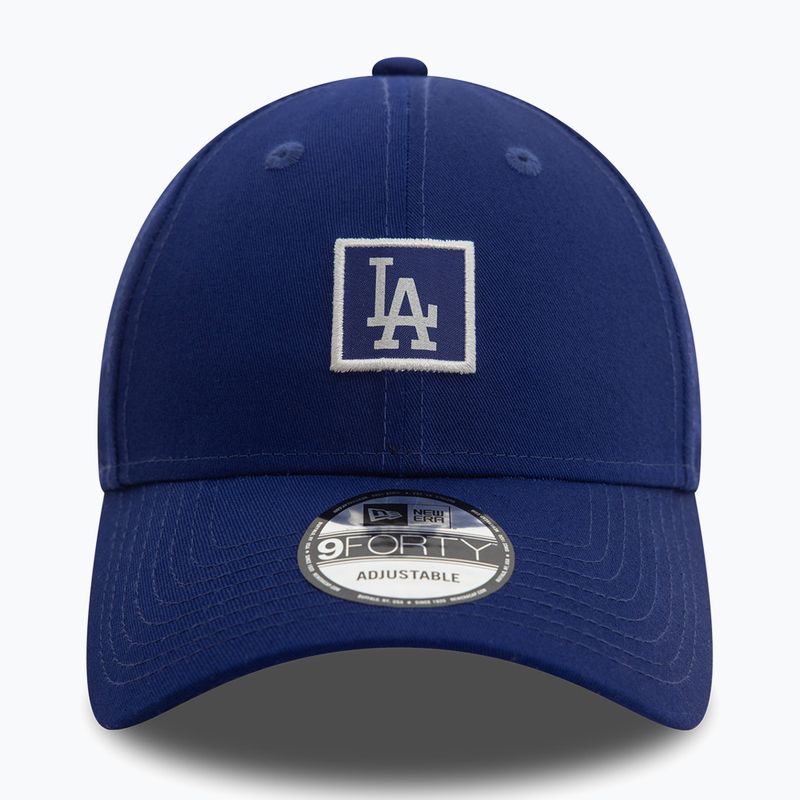 Czapka z daszkiem New Era Metallic Patch 9FORTY Los Angeles Dodgers dark blue 3