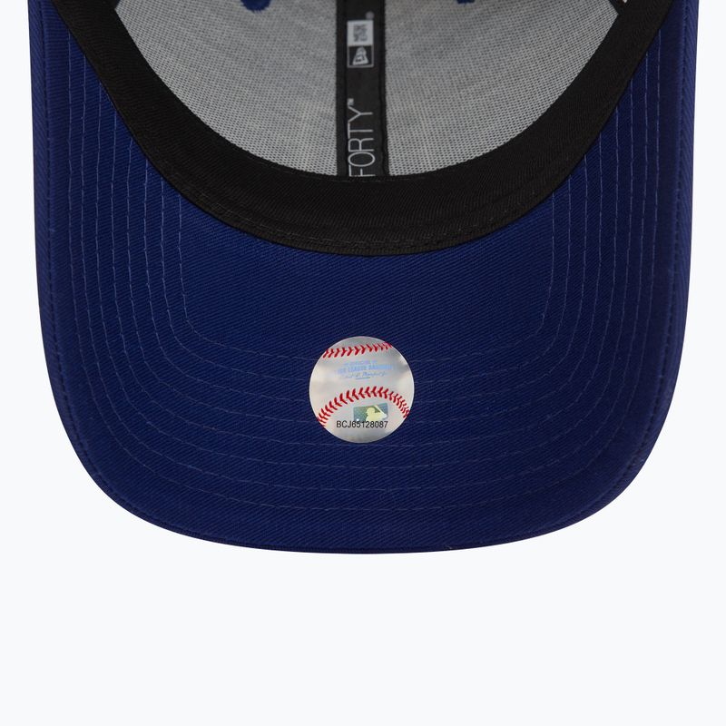 Czapka z daszkiem New Era Metallic Patch 9FORTY Los Angeles Dodgers dark blue 5