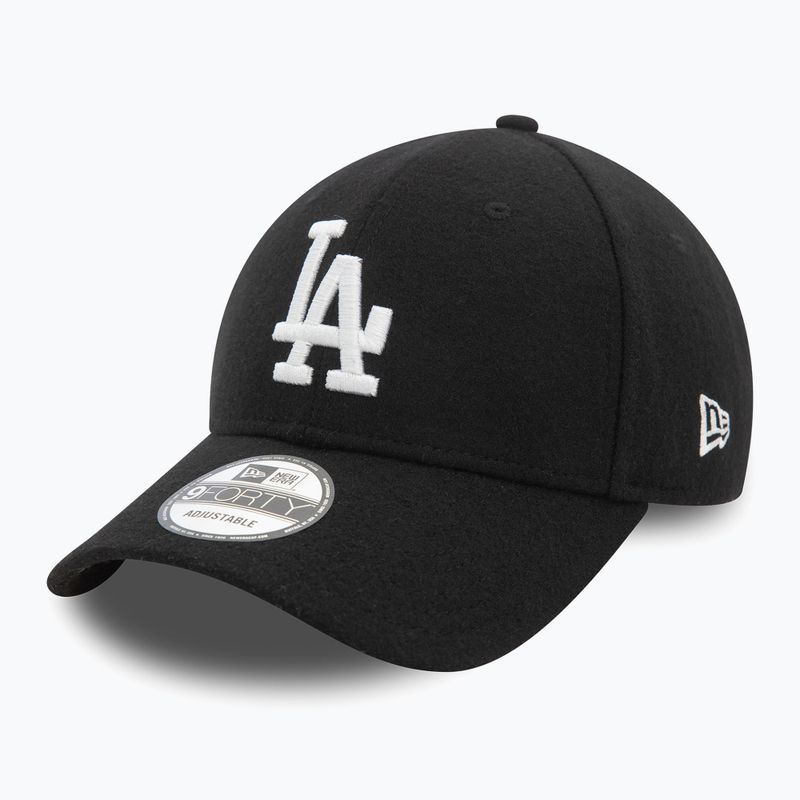 Czapka z daszkiem New Era Melton Wool 9FORTY Los Angeles Dodgers black 2