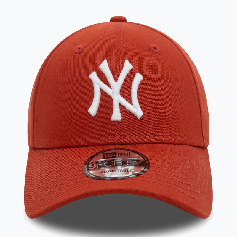 Czapka z daszkiem New Era League Essential 9FORTY New York Yankees red 3