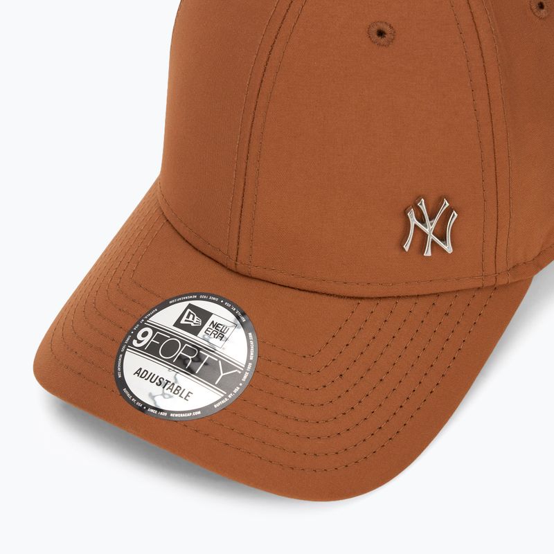 Czapka z daszkiem New Era Flawless 9FORTY New York Yankees brown 3