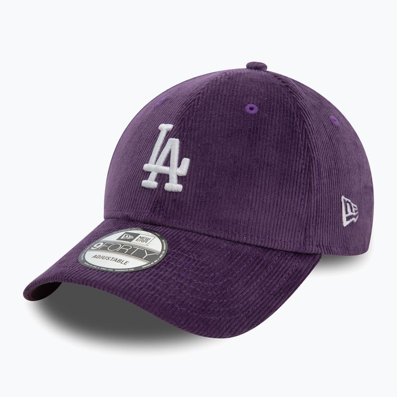 Czapka z daszkiem New Era Cord 9FORTY Los Angeles Dodgers dark purple 2
