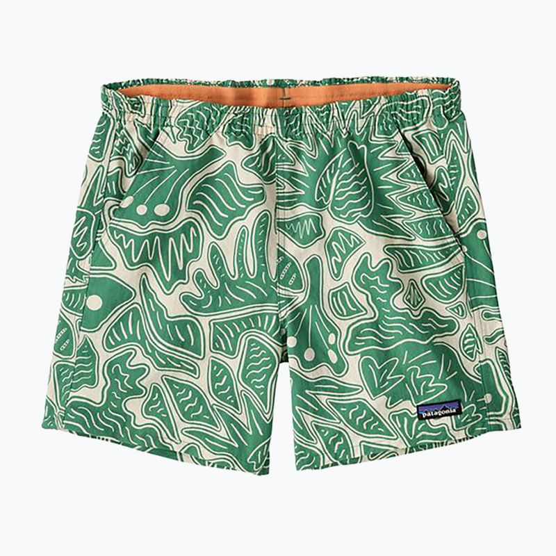 Spodenki damskie Patagonia Baggies 5" bees and flowers/heartleaf green