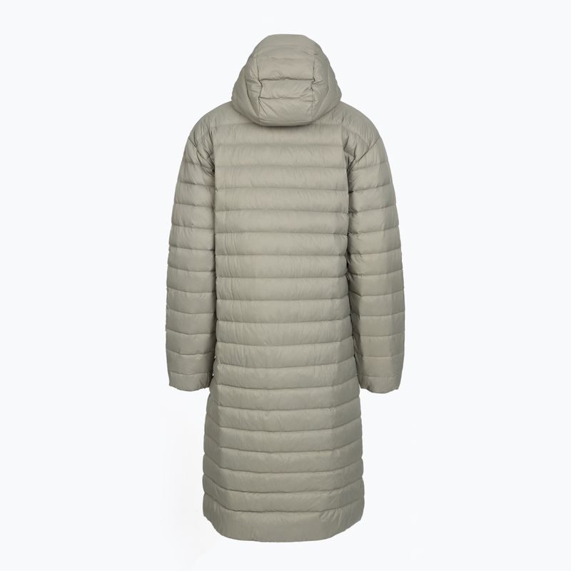 Kurtka zimowa damska Patagonia Recycled Down Sweater Parka river rock green 2