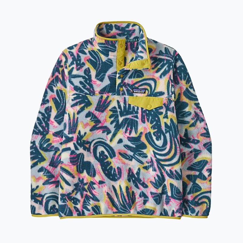 Bluza trekkingowa damska Patagonia LW Synch Snap-T P/O wild botanist/tidal teal 4