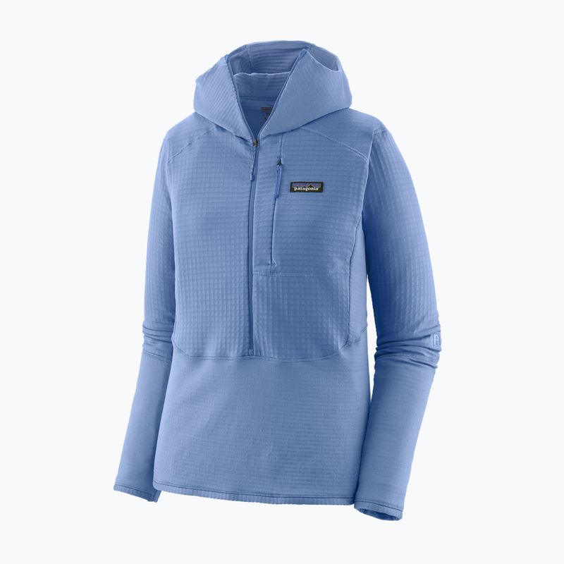 Kurtka softshell damska Patagonia R1 Hybrid Pullover Hoody abundant blue 11