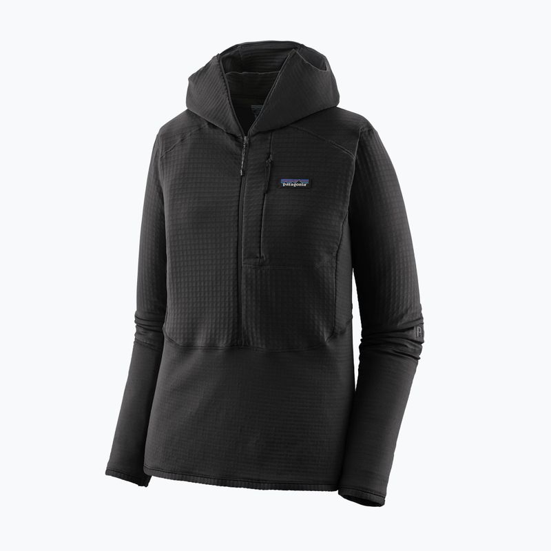 Kurtka softshell damska Patagonia R1 Hybrid Pullover Hoody black 3