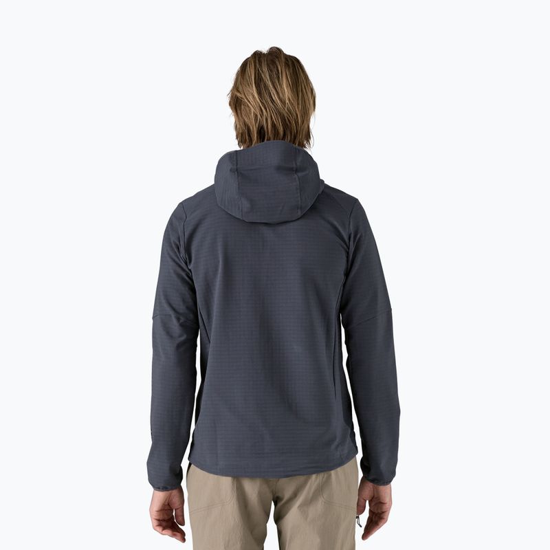 Bluza męska Patagonia R1 TechFace Hoody smolder blue 6