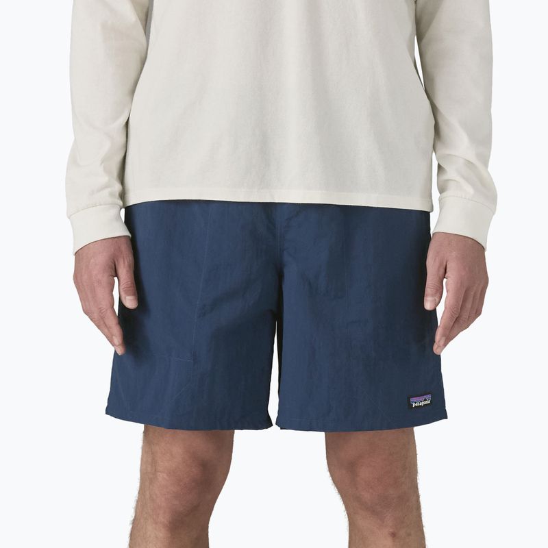 Spodenki męskie Patagonia Baggies Longs 7" tidepool blue w/tidepool blue 3