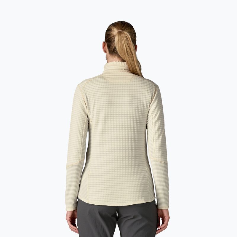 Bluza polarowa damska Patagonia R1 wool white 2