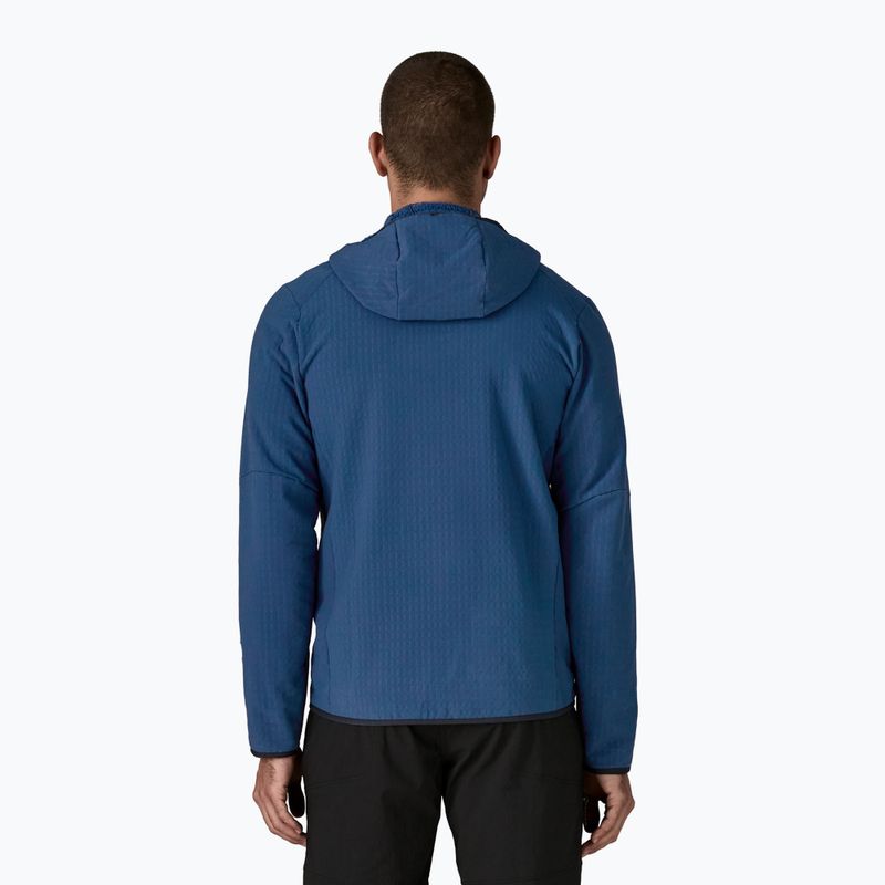 Kurtka softshell męska Patagonia R2 TechFace Hoody clement blue 3