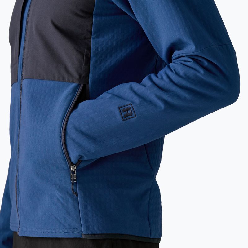 Kurtka softshell męska Patagonia R2 TechFace Hoody clement blue 8