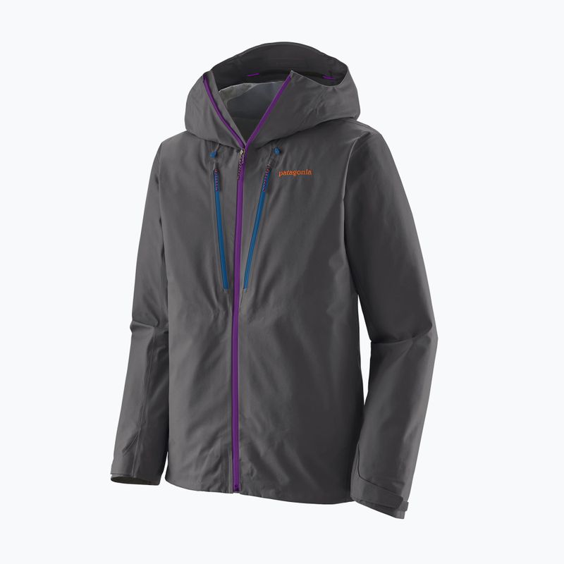 Kurtka przeciwdeszczowa męska Patagonia Triolet forge grey w/p6 blue 4