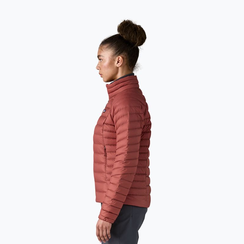 Kurtka puchowa damska Patagonia Down Sweater potters red 4