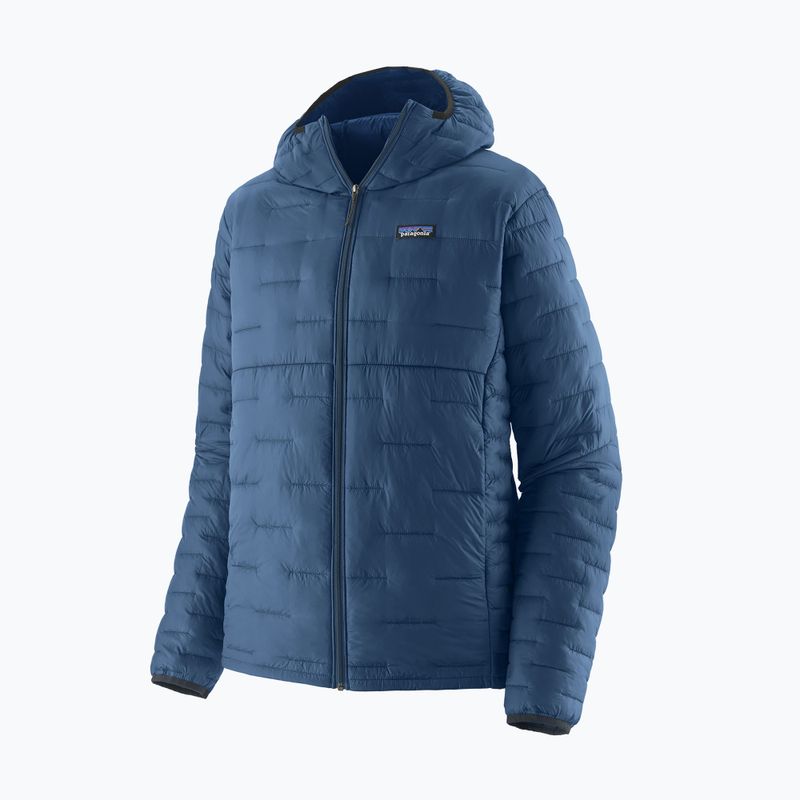 Kurtka ocieplana męska Patagonia Micro Puff Hoody clement blue 4