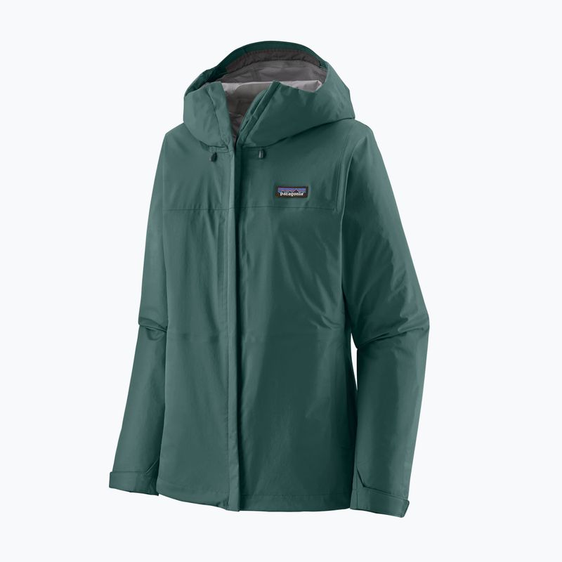 Kurtka przeciwdeszczowa damska Patagonia Torrentshell 3L Rain cascade green 4