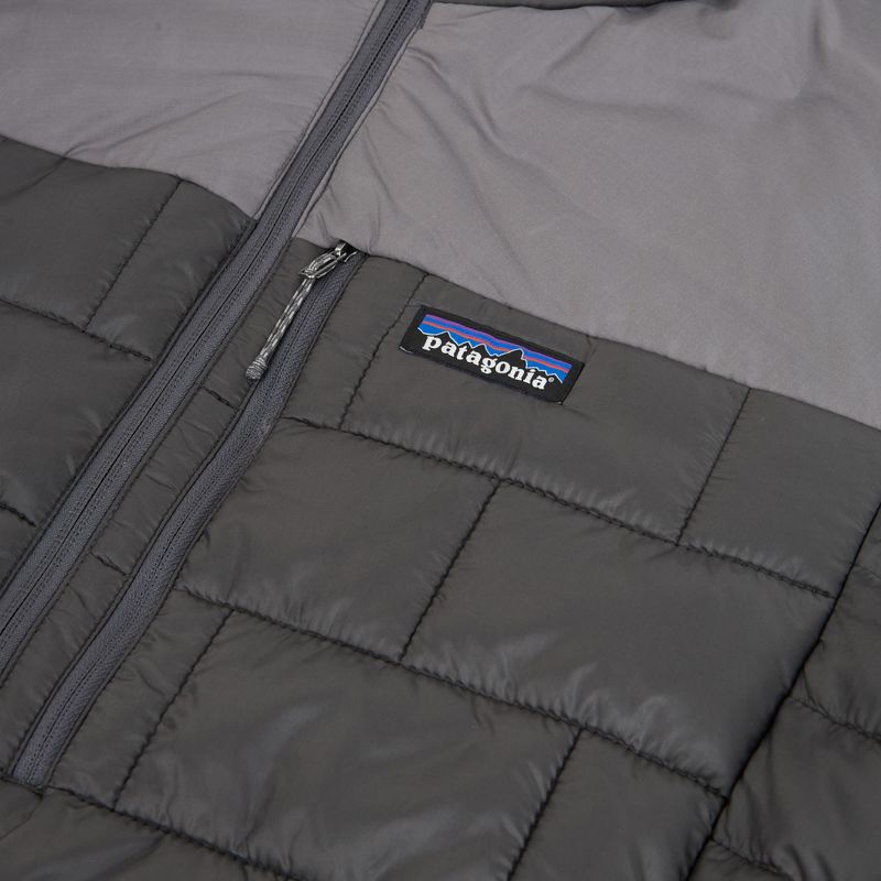 Kurtka ocieplana męska Patagonia Hi-Loft Nano Puff Hoody forge grey 12