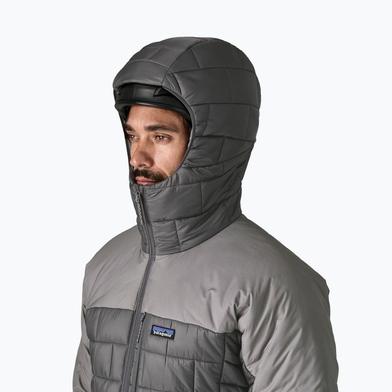Kurtka ocieplana męska Patagonia Hi-Loft Nano Puff Hoody forge grey 6