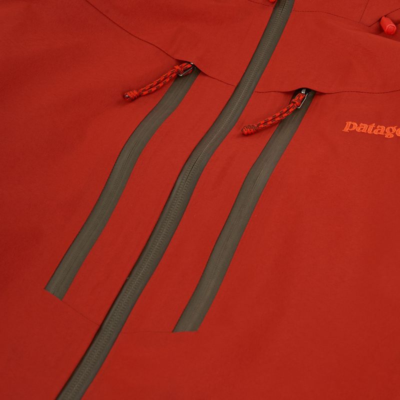 Kurtka przeciwdeszczowa męska Patagonia Pluma Pro amanita red 3