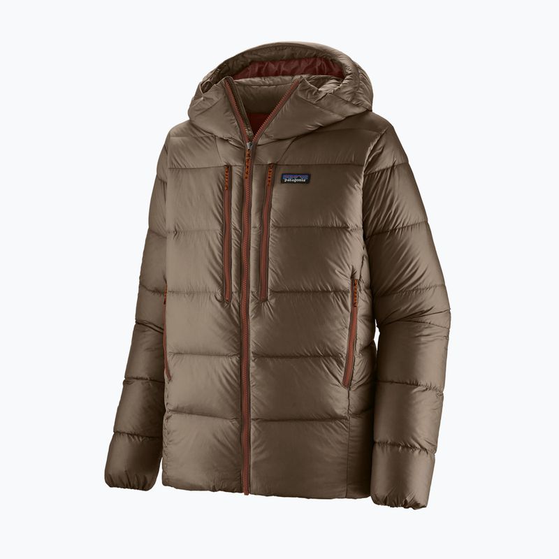 Kurtka puchowa męska Patagonia Fitz Roy Down Hoody marlow brown