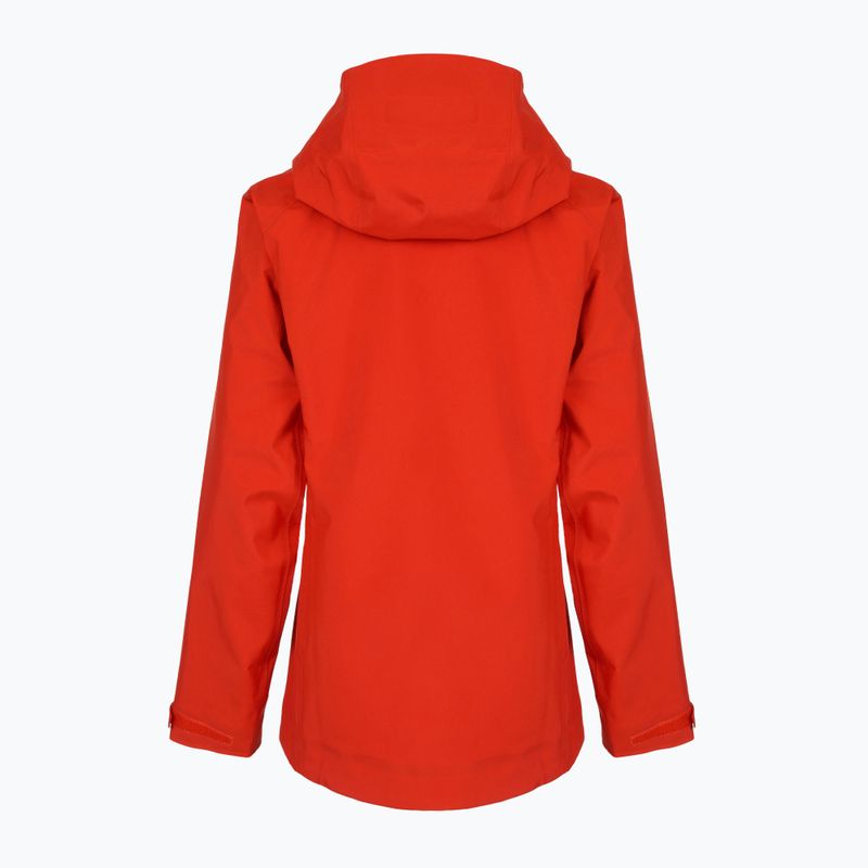 Kurtka przeciwdeszczowa damska Patagonia Pluma Pro sizzle red 2