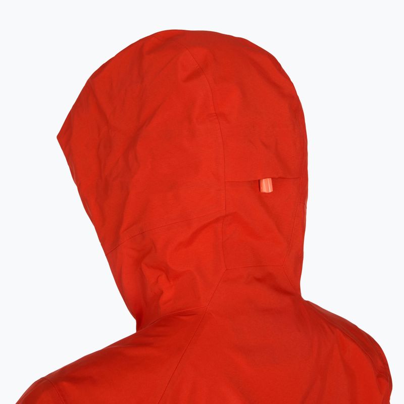 Kurtka przeciwdeszczowa damska Patagonia Pluma Pro sizzle red 4