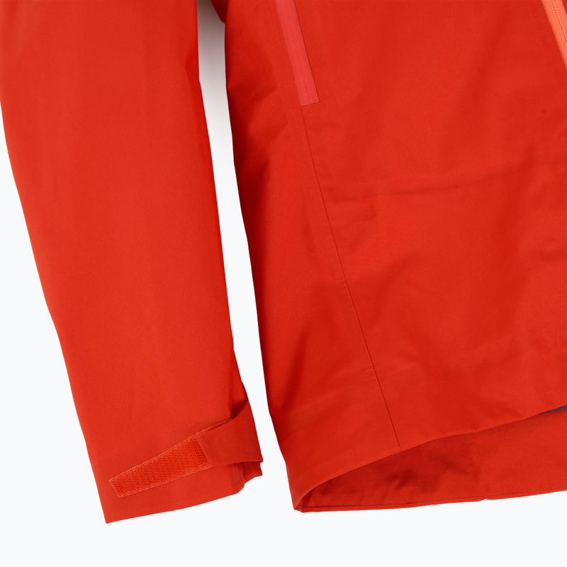 Kurtka przeciwdeszczowa damska Patagonia Pluma Pro sizzle red 5