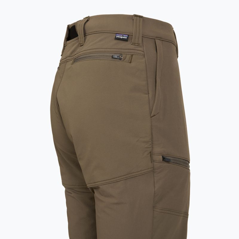 Spodnie trekkingowe damskie Patagonia Terravia Peak - Regular marlow brown 3