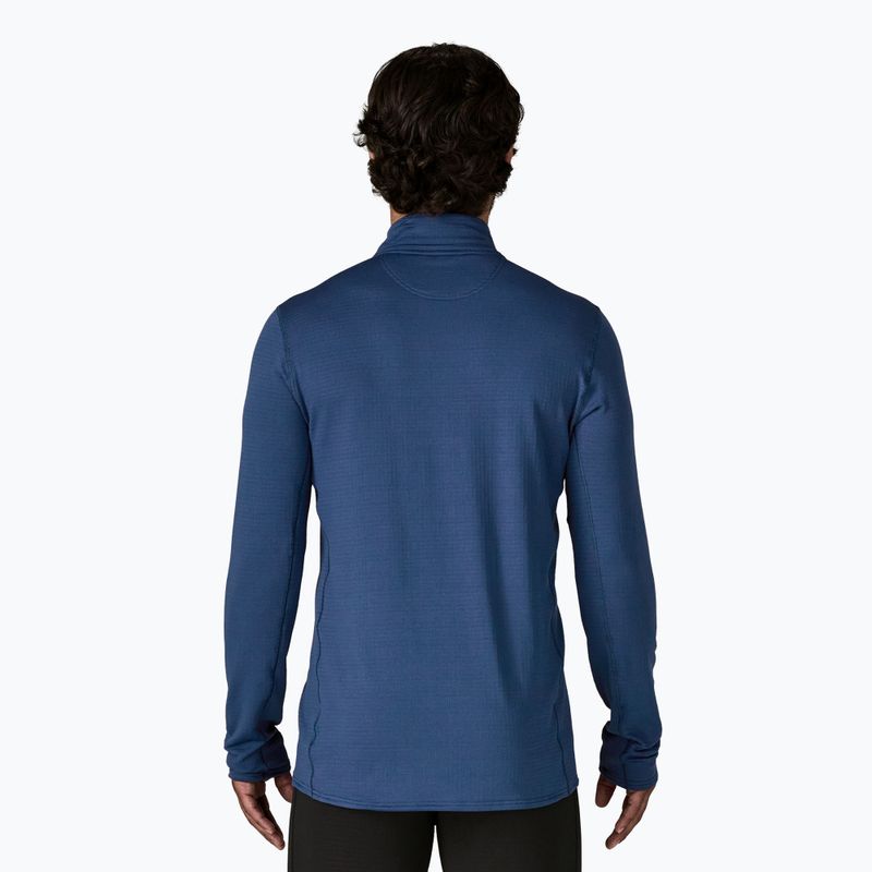 Bluza męska Patagonia Cap Termal Weight Zip Neck clement blue 2