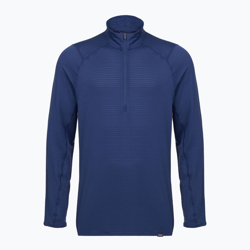 Bluza męska Patagonia Cap Termal Weight Zip Neck clement blue 3