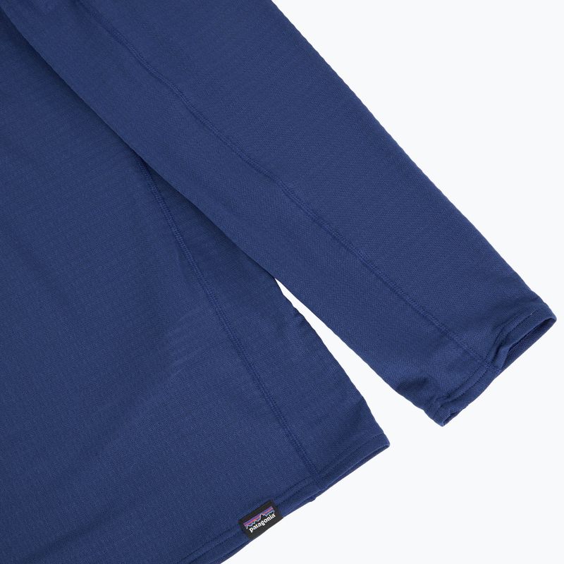Bluza męska Patagonia Cap Termal Weight Zip Neck clement blue 6