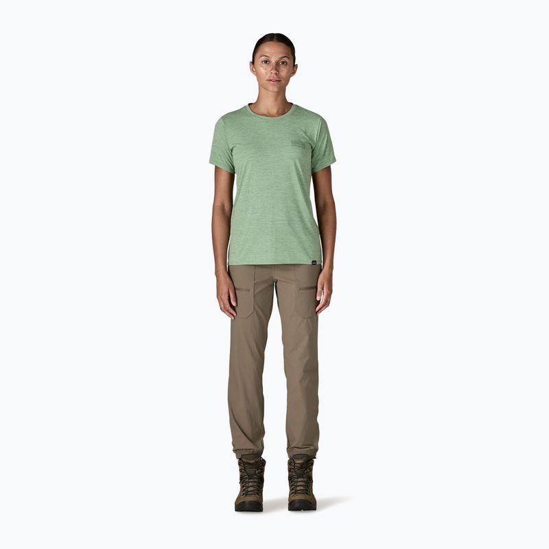 Koszulka damska Patagonia Cap Cool Daily Graphic Shirt strataspire/ellwood green x-dye 2