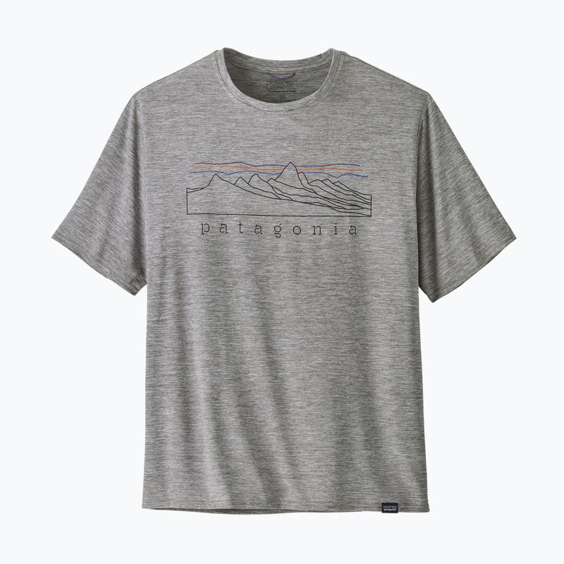 Koszulka męska Patagonia Cap Cool Daily Graphic Shirt stratapeaks/feather grey