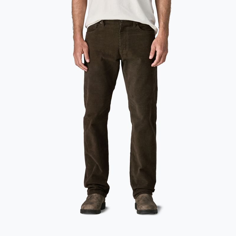 Spodnie męskie Patagonia Organic Cotton Corduroy Jeans - Reg otter brown 2