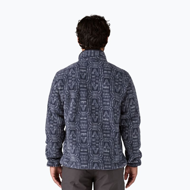 Bluza trekkingowa męska Patagonia LW Synch Snap-T P/O flow: sunken blue 2