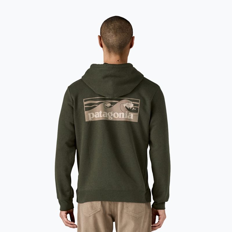 Bluza męska Patagonia Boardshort Logo Uprisal Hoody basin green 2