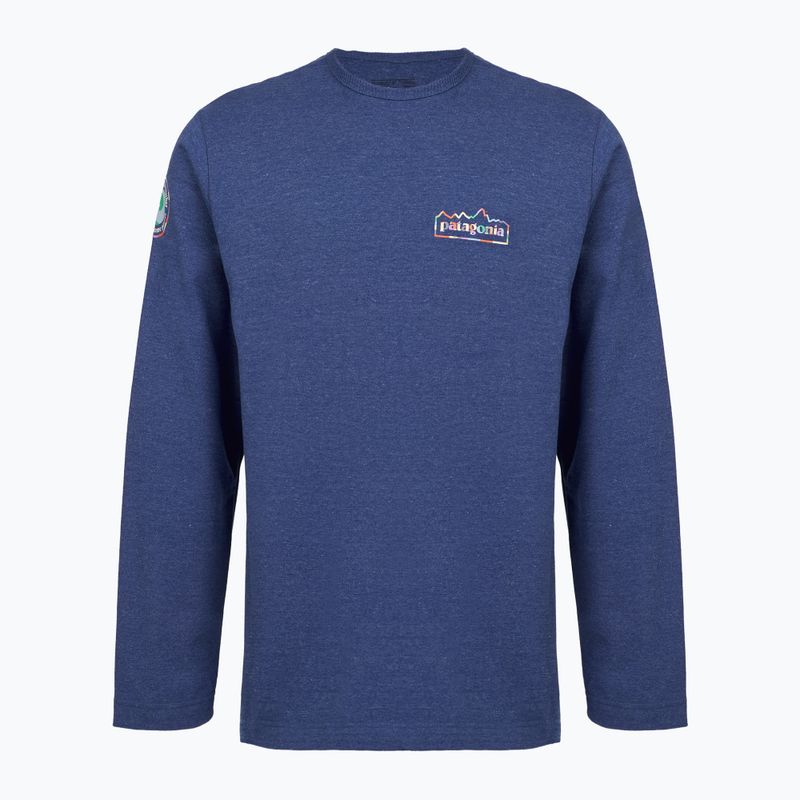Bluza męska Patagonia Lightweight Unity Fitz Wildrise Crew clement blue