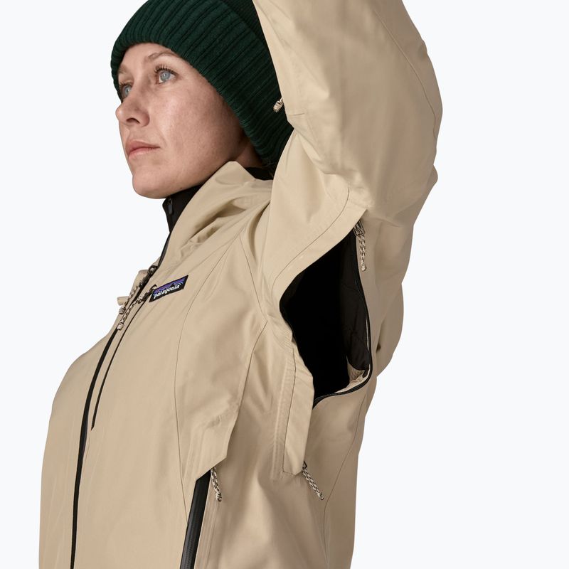 Kurtka narciarska damska Patagonia Insulated Storm Shift oar tan 7
