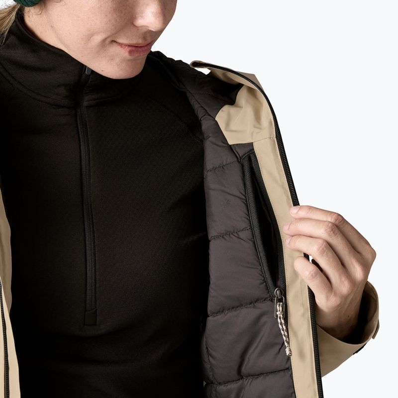 Kurtka narciarska damska Patagonia Insulated Storm Shift oar tan 8