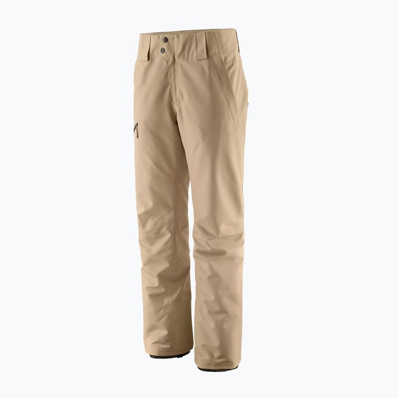 Spodnie narciarskie damskie Patagonia Insulated Powder Town oar tan